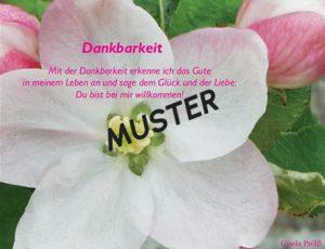 Grußkarte "Dankbarkeit"
