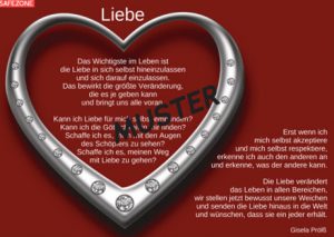Grußkarte "Liebe"
