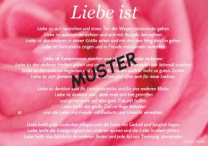 Grußkarte "Liebe ist"